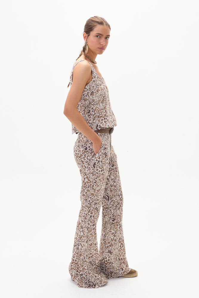 
                  
                    Top Mei en Lino - Astrid Print
                  
                