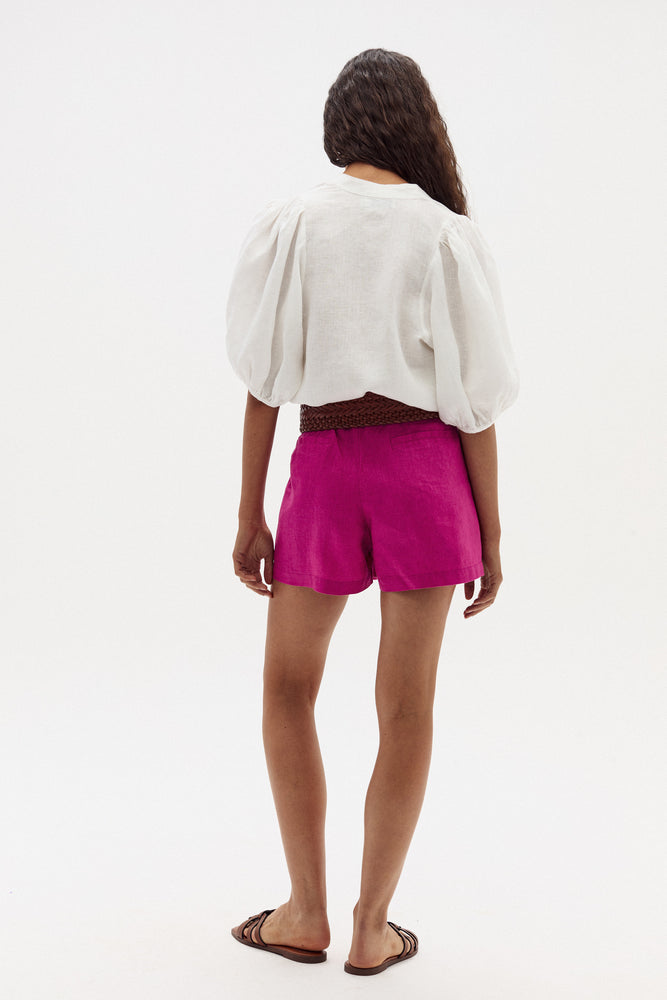 
                  
                    Short Frida en Lino - Orchid
                  
                