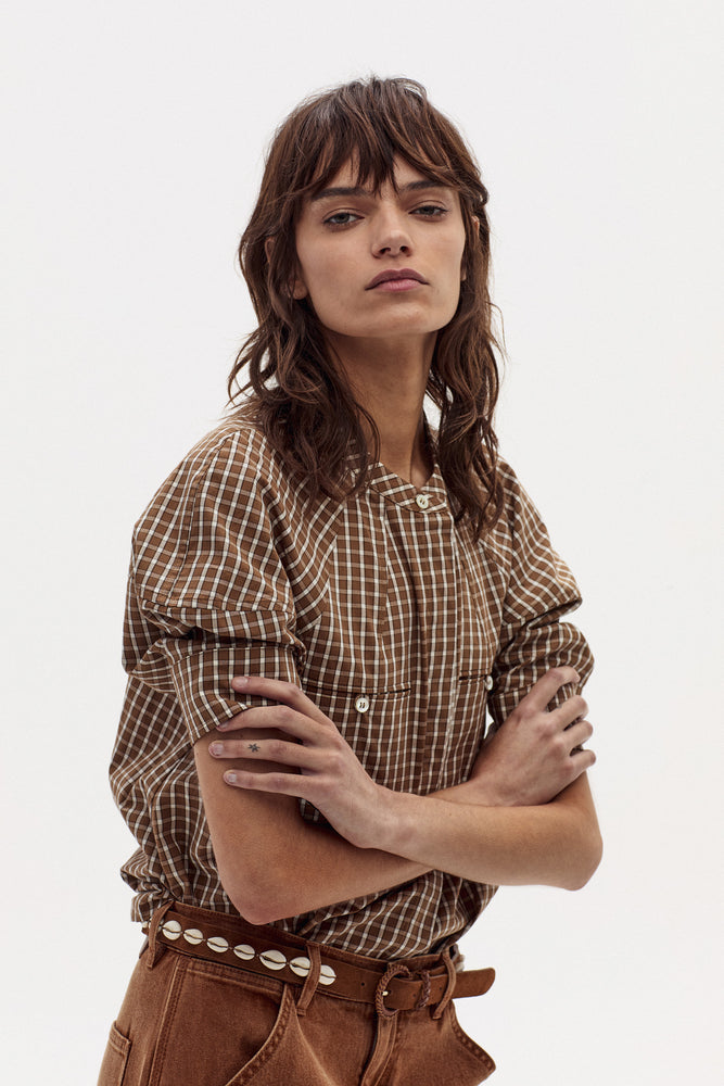 
                  
                    Cinturón Rio en Cuero - Marrón
                  
                