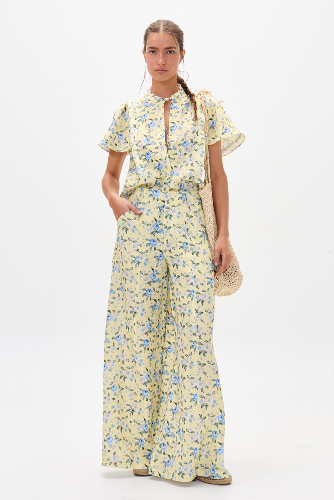 
                  
                    Pantalón Vincent en Lino - Francesca Print
                  
                