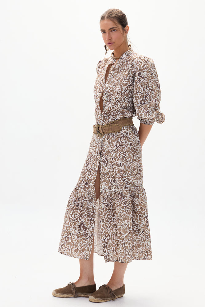 
                  
                    Vestido Meknes en Lino - Astrid Print
                  
                