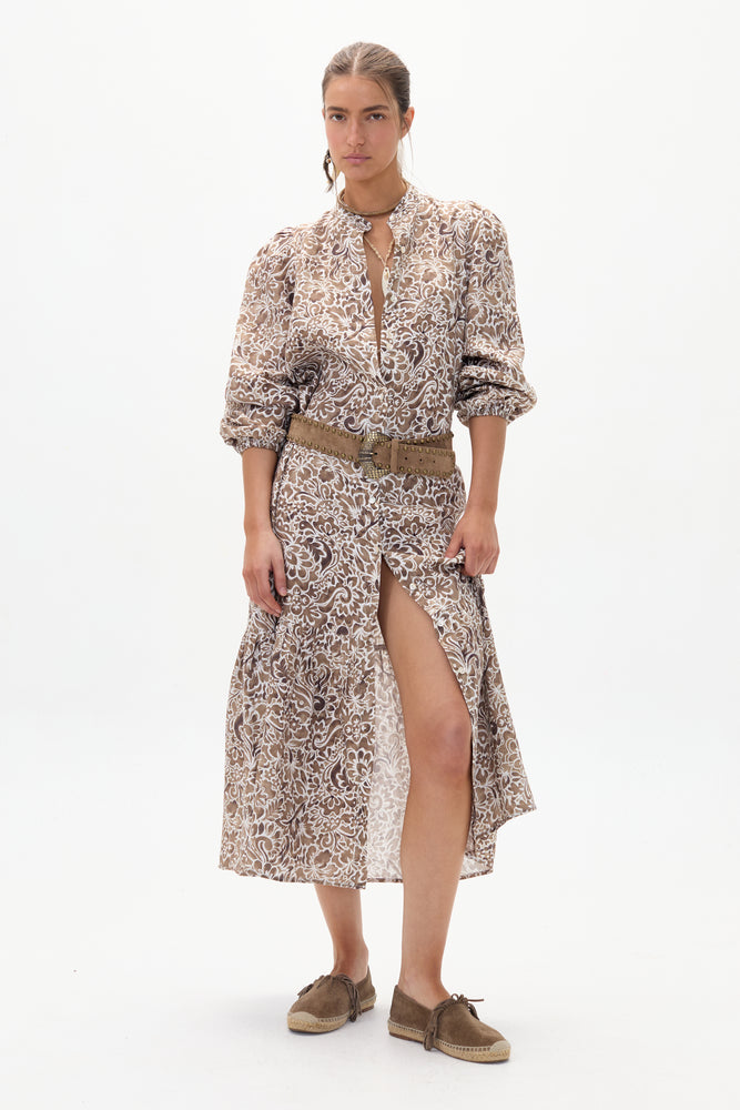 
                  
                    Vestido Meknes en Lino - Astrid Print
                  
                