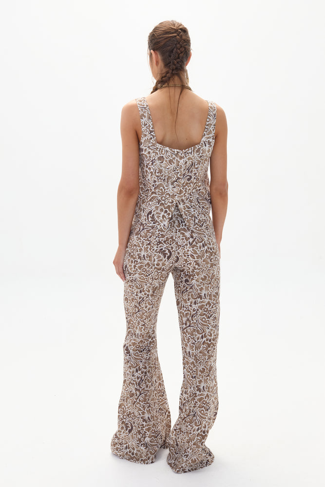 
                  
                    Pantalón Emilia en Lino - Astrid Print
                  
                