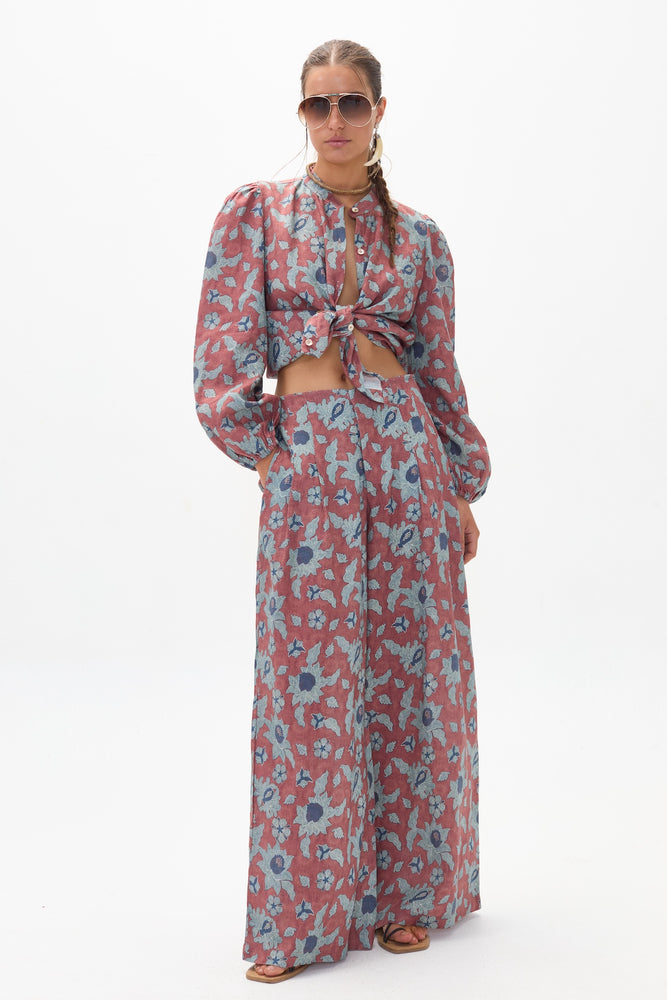 
                  
                    Pantalón Culotte en Lino - Matilde Print
                  
                