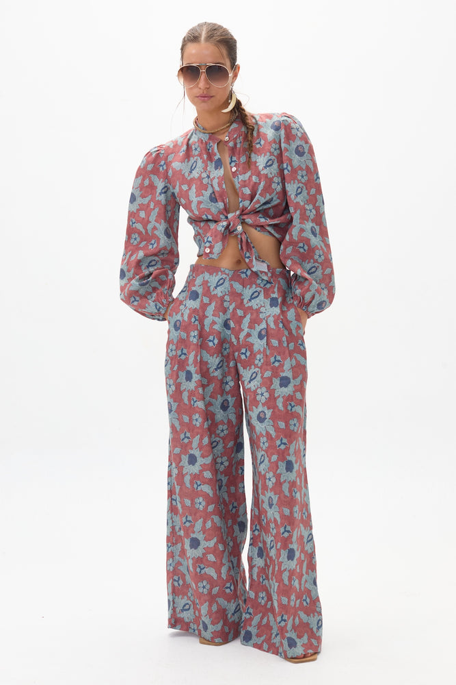 
                  
                    Pantalón Culotte en Lino - Matilde Print
                  
                