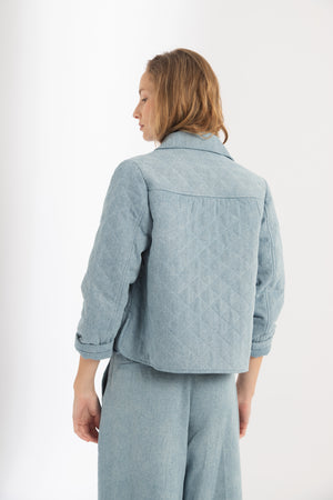 
                  
                    Chaqueta Balmoral en Denim - Celeste Vintage
                  
                